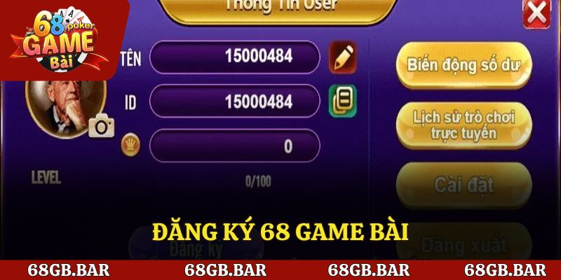 Thực hiện tạo tài khoản hợp lệ